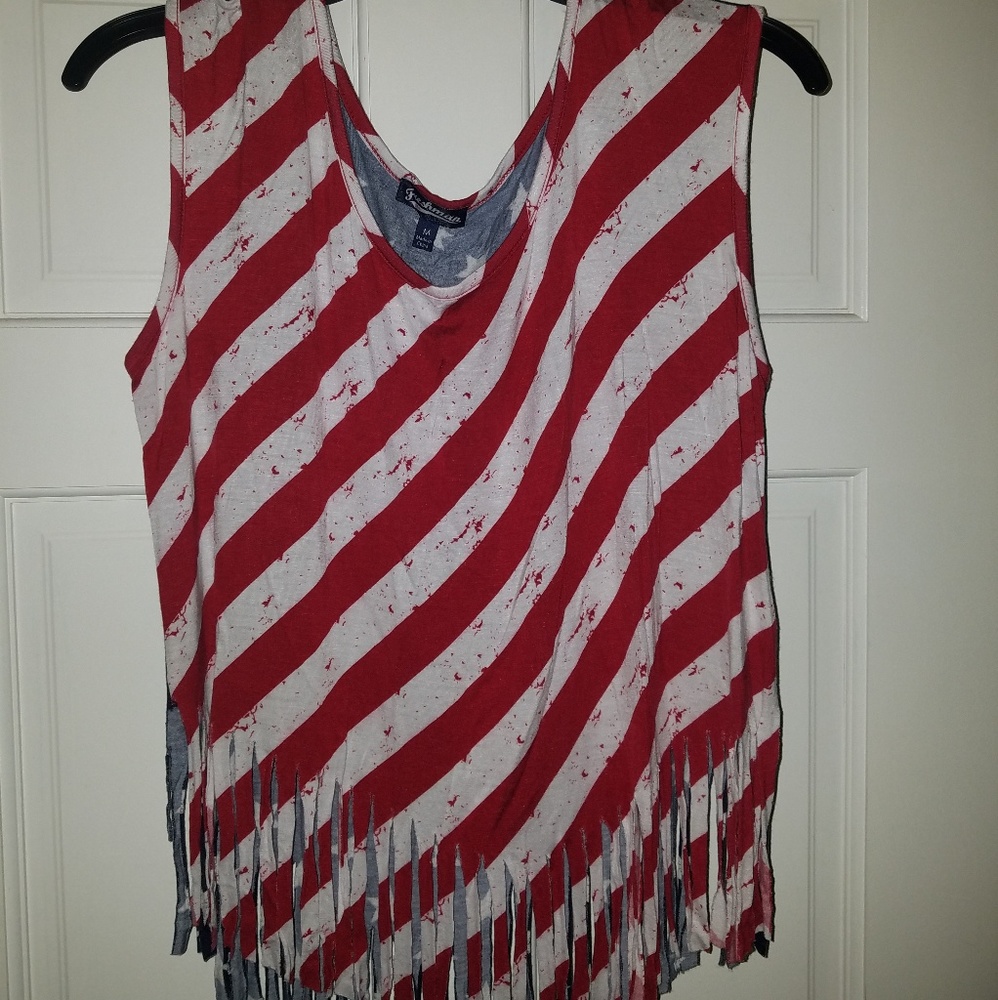 Size M - RED, WHITE, & BLUE